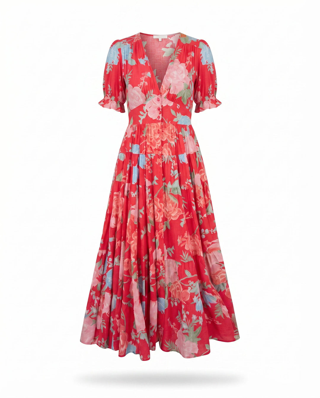 Meadow-Inspired Print Dress