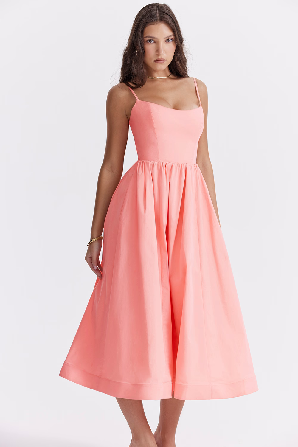 Lisette™ - Summer Corset Midi Dress
