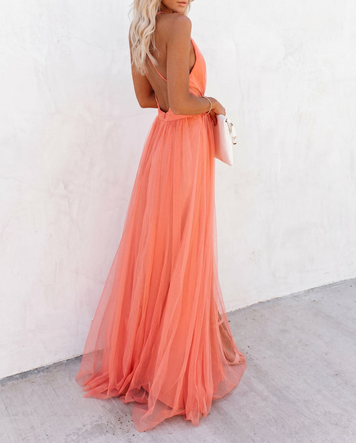 Sienna™ - Gradient Coral Dress