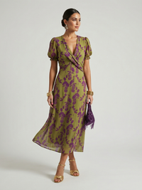 Virel | Easygoing Floral Midi Dress