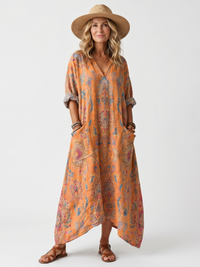 Elara™ - Oversized Midi Dress