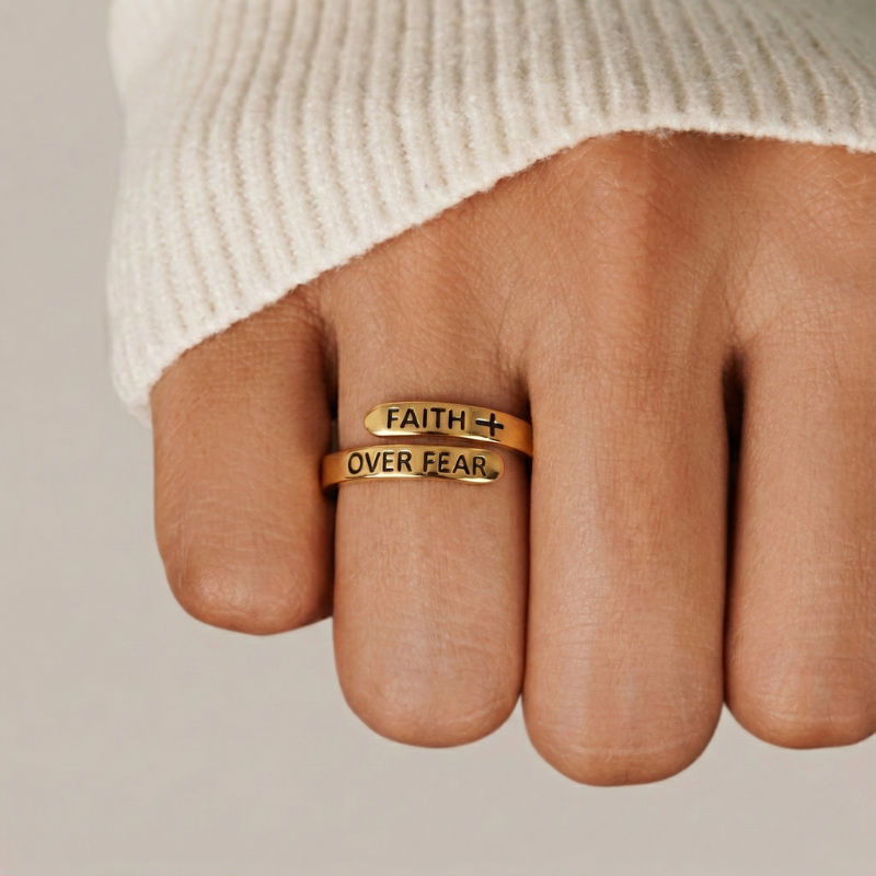 Purezza™ - Bold Faith Ring