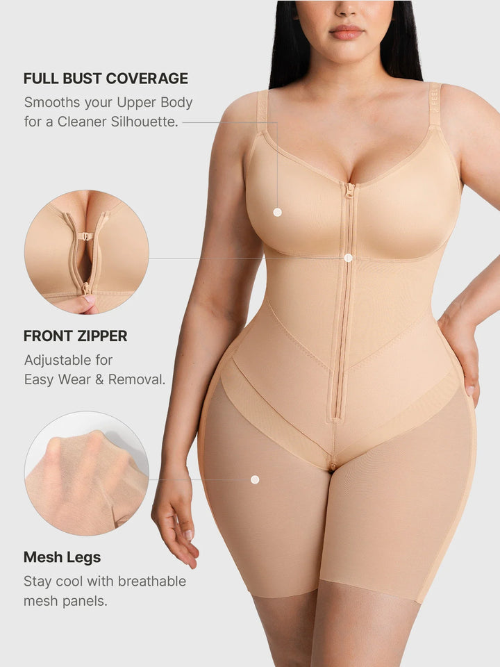 Curvell - Full-Coverage Tummy Control Shaper