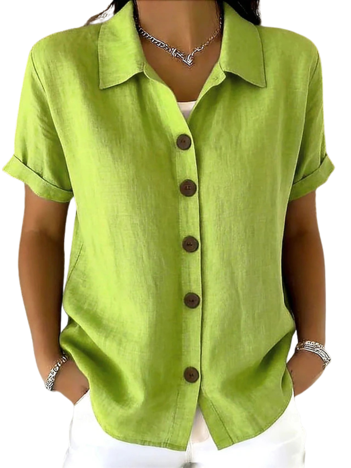 Rosalie - Relaxed Short Sleeve Women’s Shirt