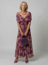 Calen | Off-Shoulder Flowing Midi Dress