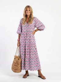 Maelys™ - Tiered Midi Dress