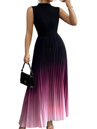Romina™ – Elegant Ombre Sleeveless Evening Dress