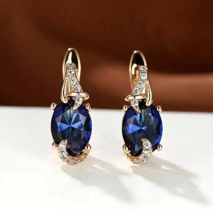 Indiga™ - Midnight Drop Earrings