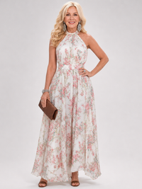 Katrina™ - Flowing Floral Midi Dress