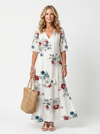Ciela™ - Scattered Floral Midi Dress