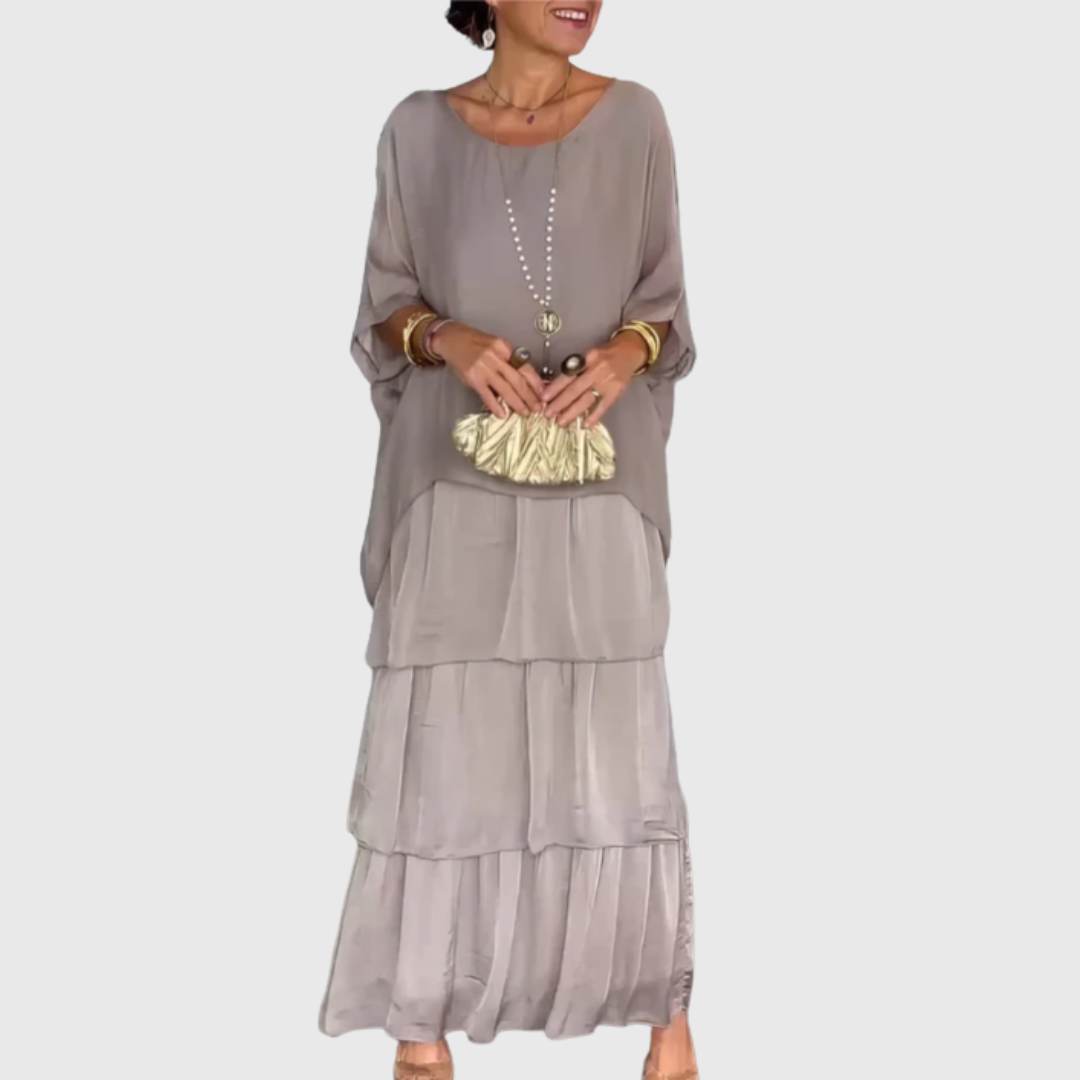 Colette™ - Elegant Flowing Maxi Dress