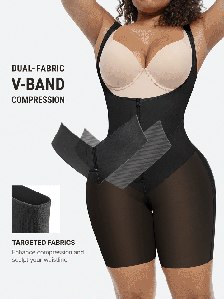 Velora - V-Shaped Tummy Control Butt Lift Bodysuit