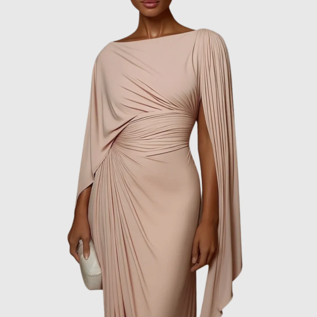 Simone™ – Pleated Maxi Dress