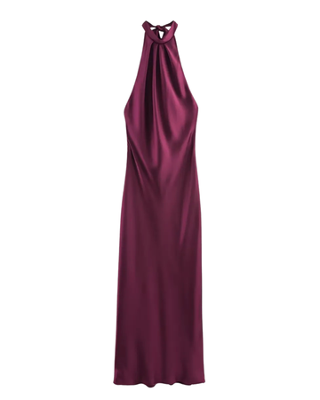 Quirina™ - Satin Gate Dress