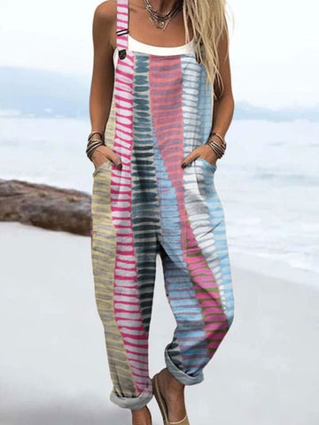 Vesna™ - Seaside Rhythm Jumpsuit