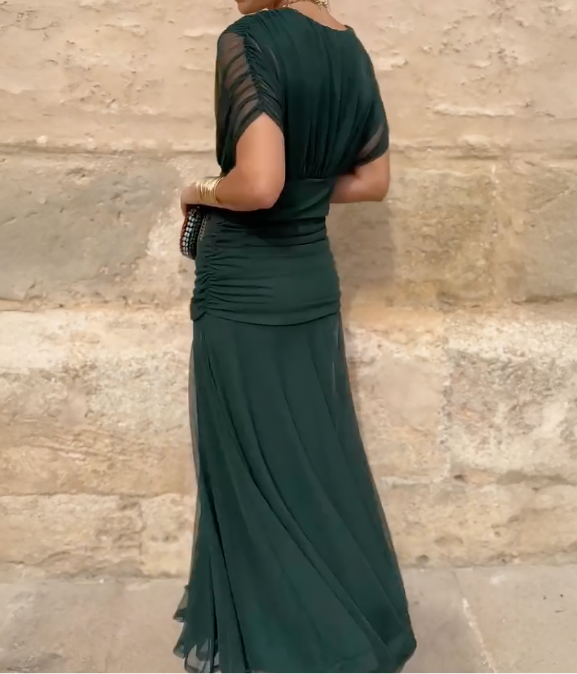 Calixta™ - V-Neck Maxi Dress