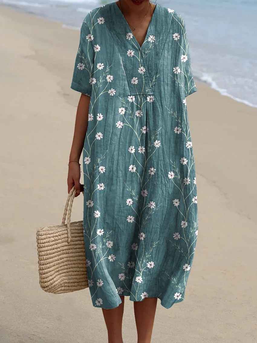 Corbelle™ - Summer Floral Maxi Dress