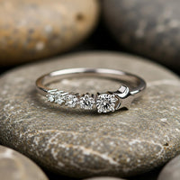 Serelle™ - Timeless Star CZ Ring