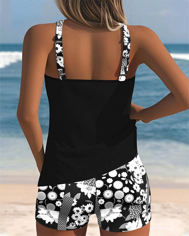 Brigitte™ - Tankini and Shorts Set