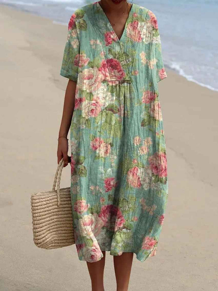 Corbelle™ - Summer Floral Maxi Dress