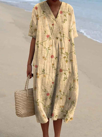 Corbelle™ - Summer Floral Maxi Dress