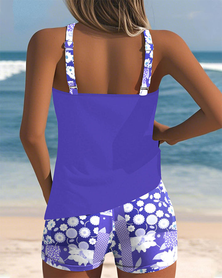 Brigitte™ - Tankini and Shorts Set