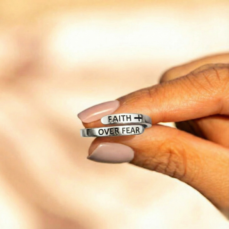 Purezza™ - Bold Faith Ring