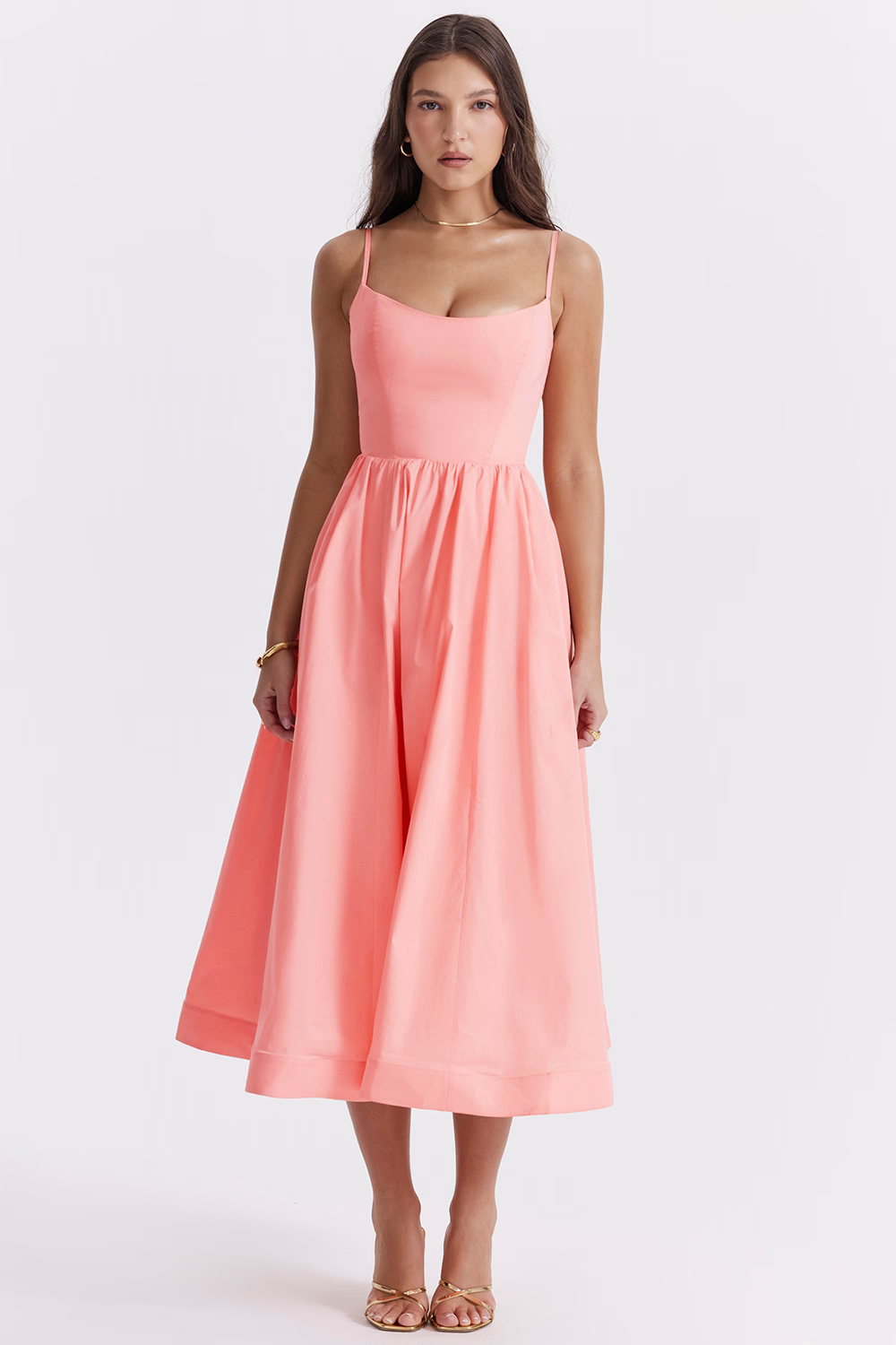 Lisette™ - Summer Corset Midi Dress