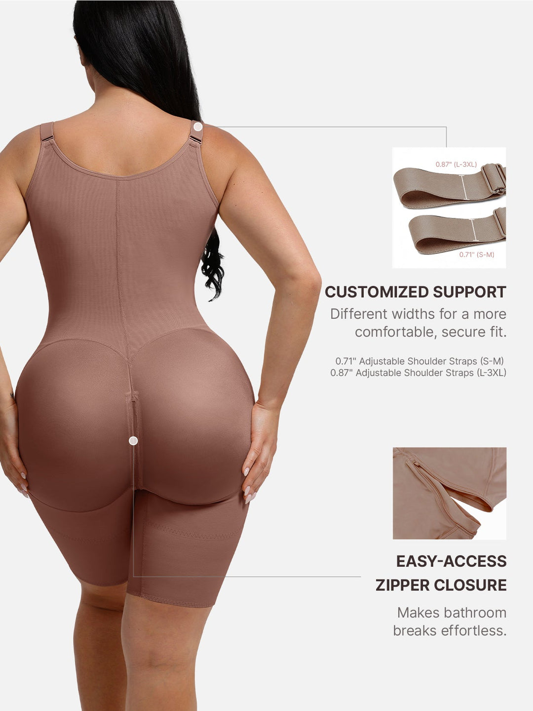 BellaCurve - V-Shaped Faja High Compression Tummy Control Shapewear