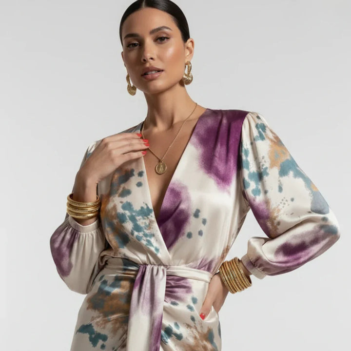 Papillonne™ - Line Art Midi Dress