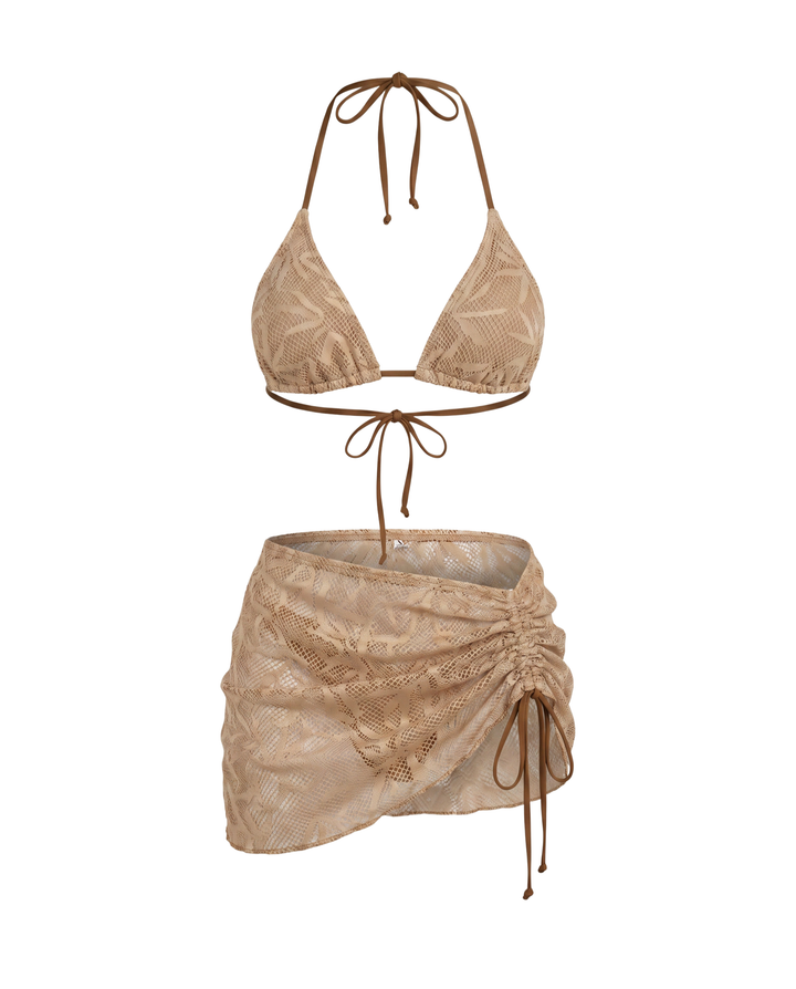 Leia™ - Chocolate Brown Bikini Set