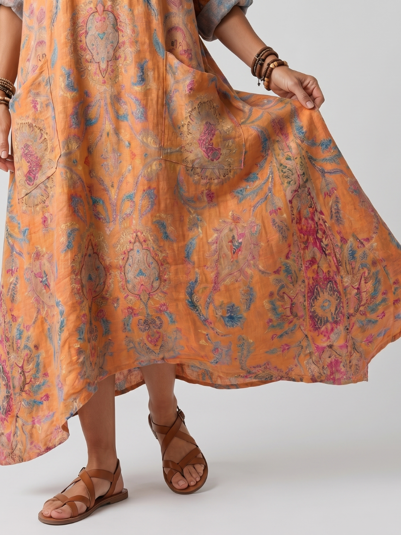 Elara™ - Oversized Midi Dress