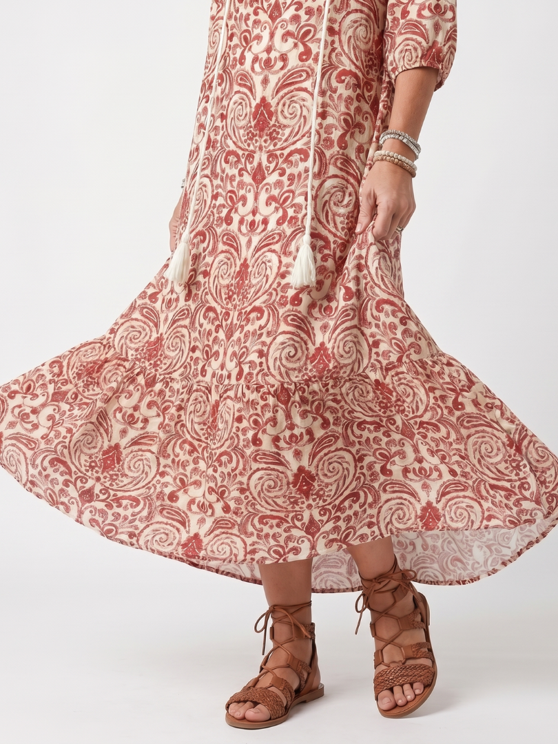 Mirelle™ - Elegant Midi Dress