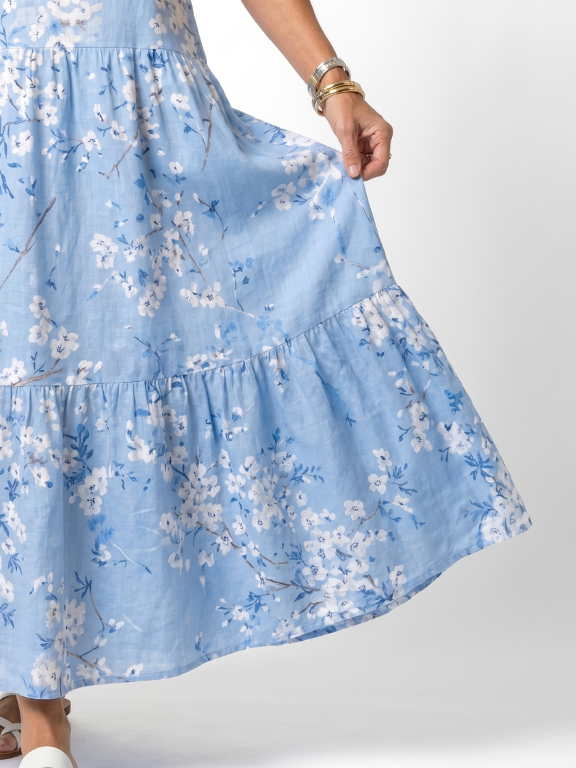 Brienne™ - Floral Midi Dress