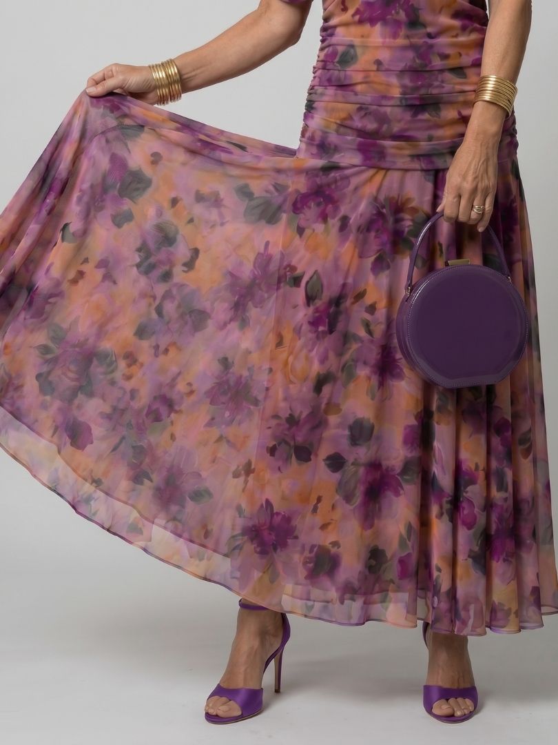 Sobria™ - Off-Shoulder Flowing Midi Dress