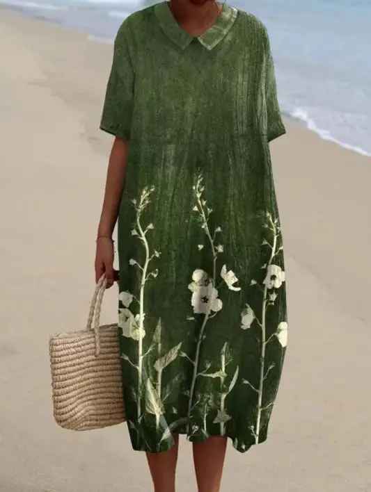 Miranova™ - Floral Garden Print Summer Dress