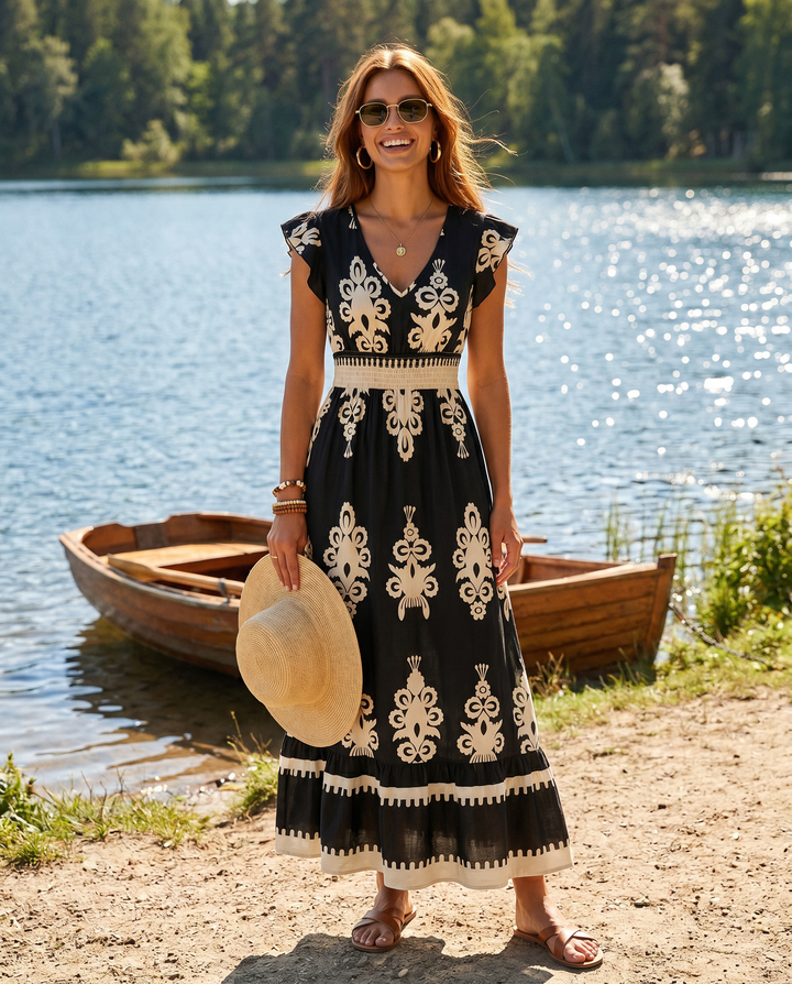 Enora™ - Floral Meadow Dress