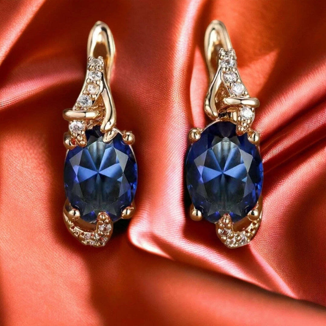 Indiga™ - Midnight Drop Earrings