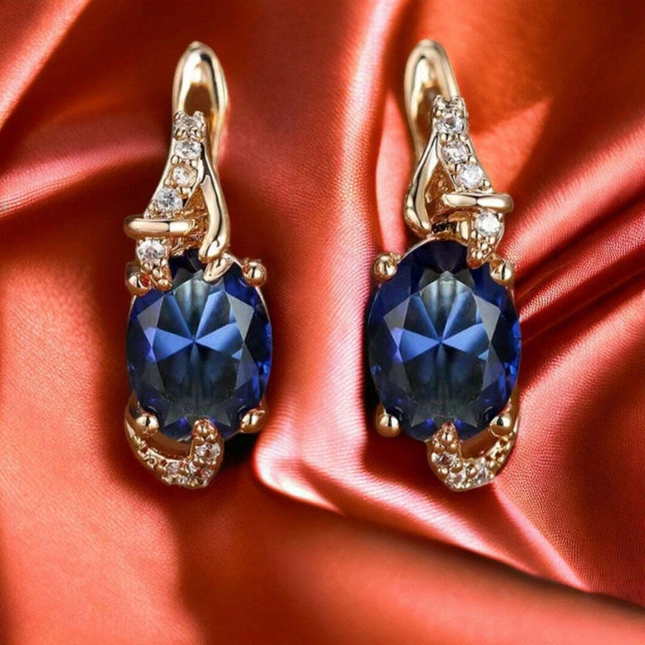 Indiga™ - Midnight Drop Earrings