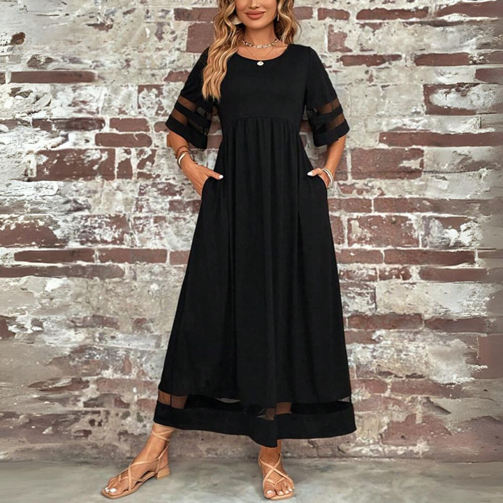 Elara™ - Wave Empire Dress