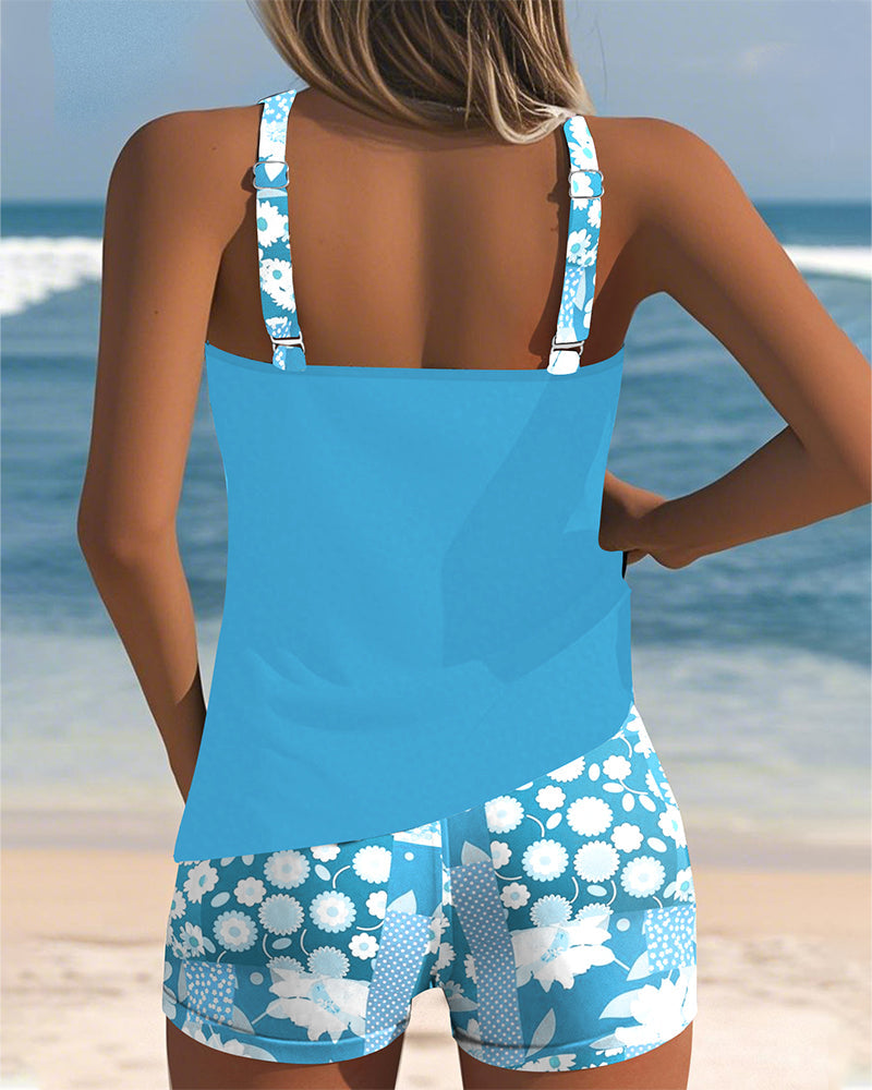 Brigitte™ - Tankini and Shorts Set