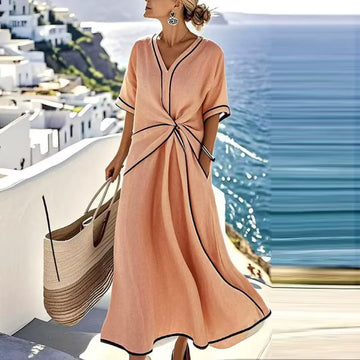 Chantéline™ - Loose-Fitting Summer Maxi Dress