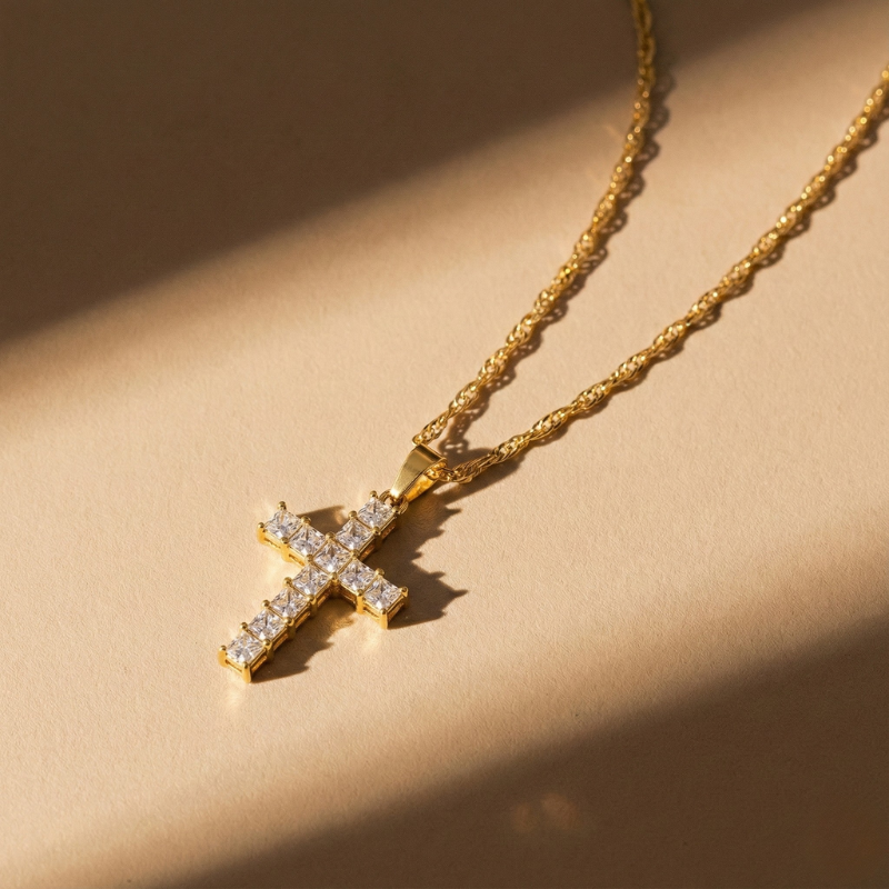 Miracolosa™ - Prism Cross Necklace