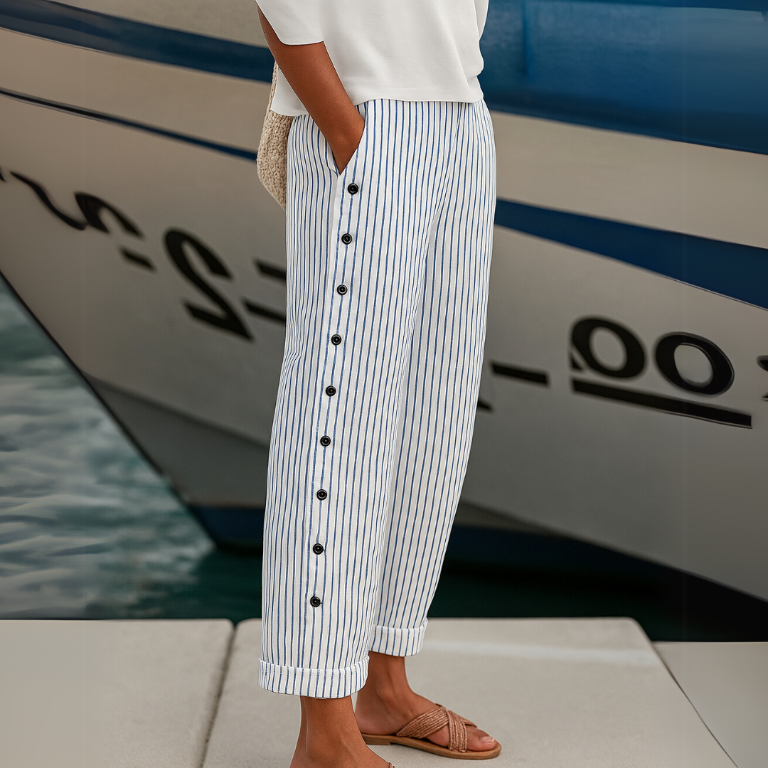 Seraphielle™ - Summer Fit Striped Pants