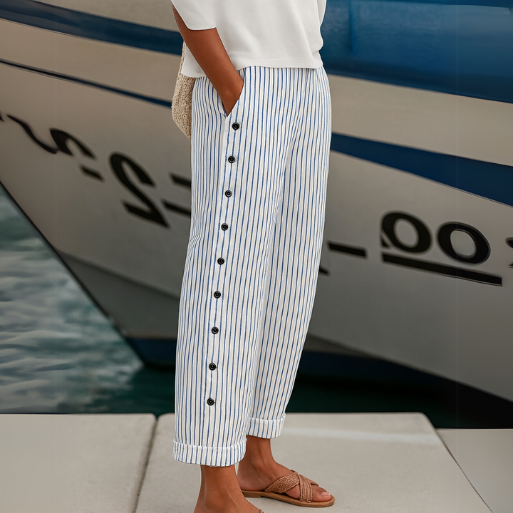 Seraphielle™ - Summer Fit Striped Pants