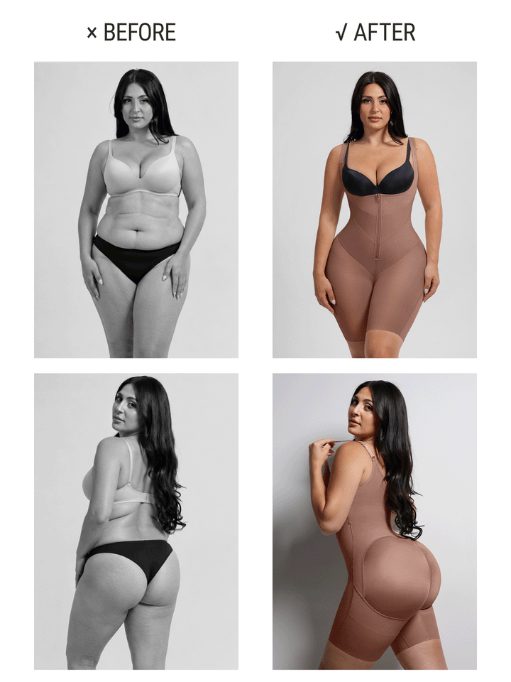 BellaCurve - V-Shaped Faja High Compression Tummy Control Shapewear