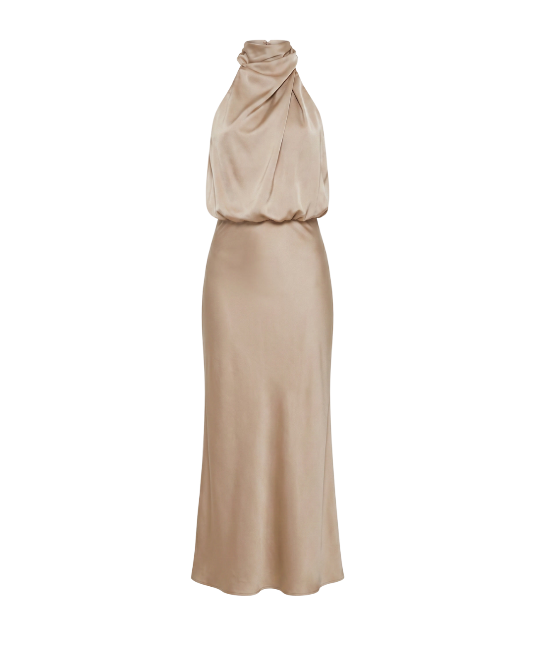 Zelmira™ - Satin Draped Dress