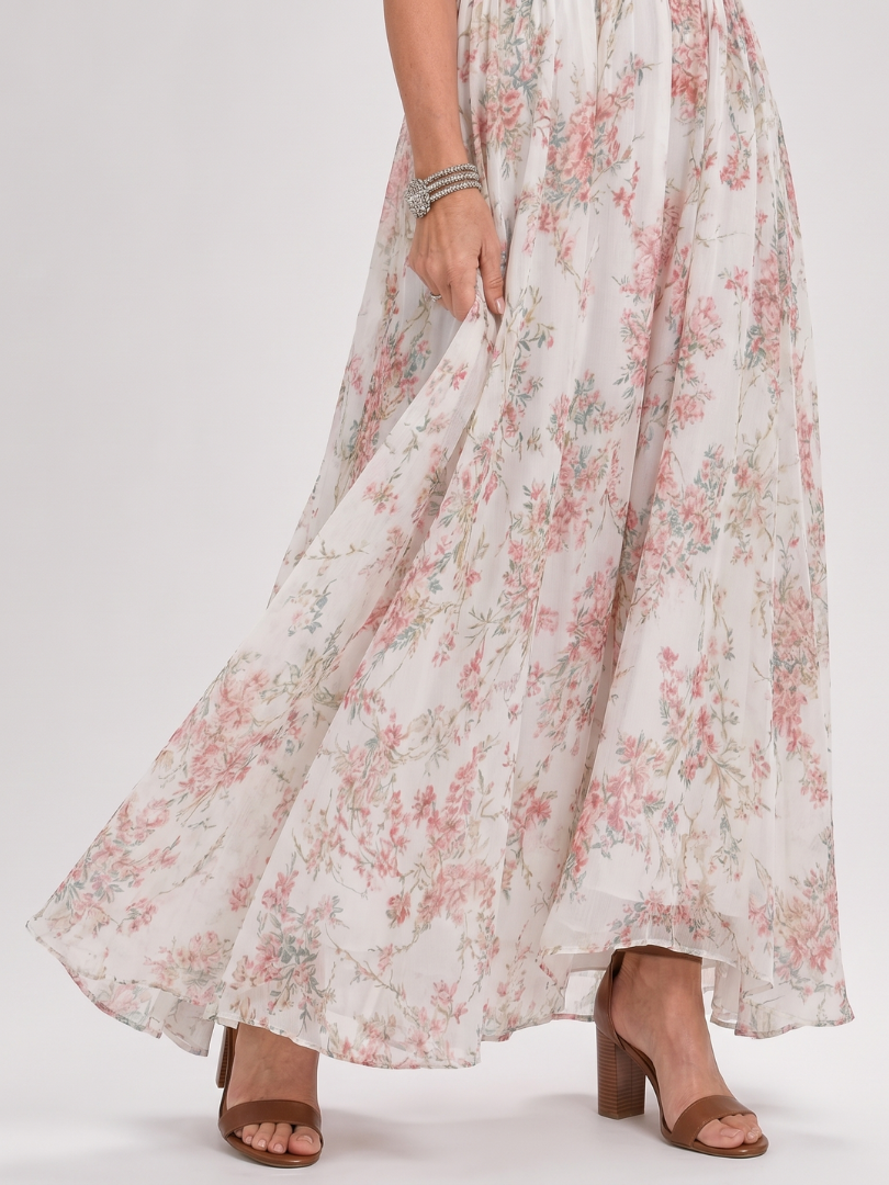 Katrina™ - Flowing Floral Midi Dress