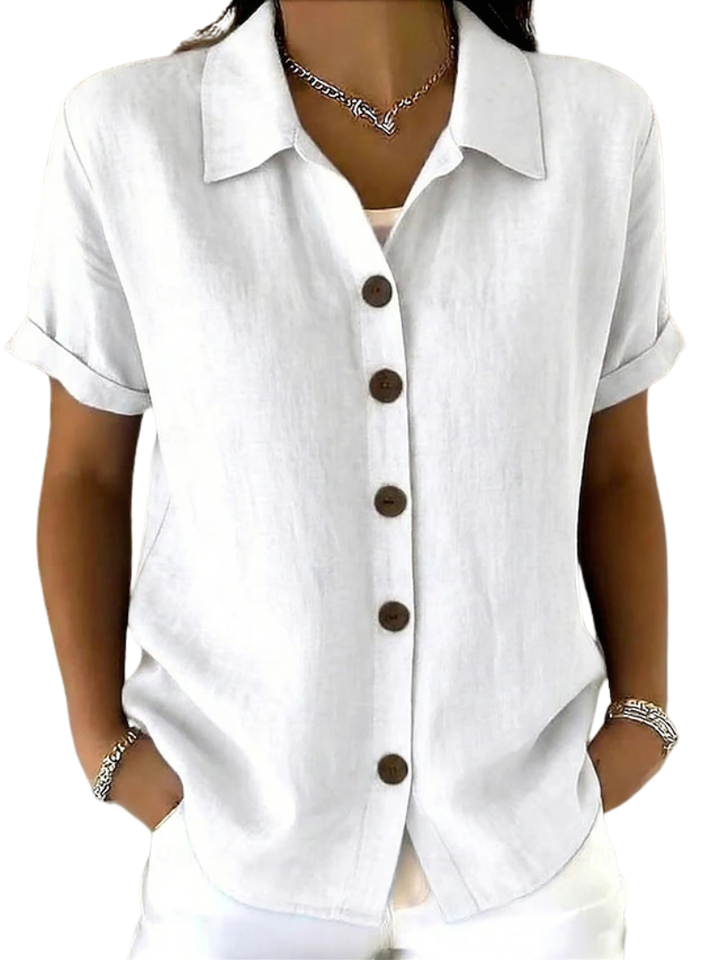 Rosalie - Relaxed Short Sleeve Women’s Shirt
