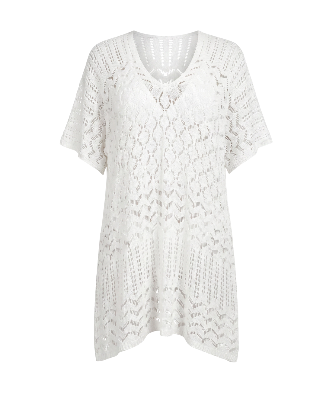 Hilma™ - Striped Knit Beach Cover-Up